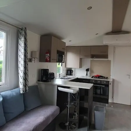 Mobil Luxueux - 40 M2 Terrasse Couverte - La Palmyre - Les Charmettes 166 -4 Etoiles Kamp alanı *