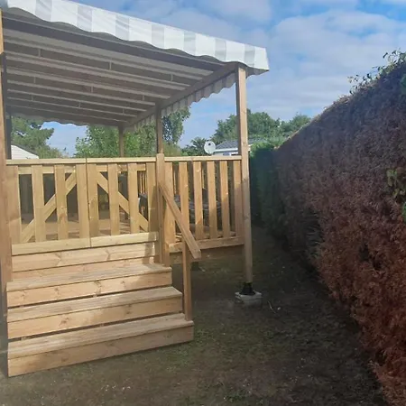 Mobil Luxueux - 40 M2 Terrasse Couverte - La Palmyre - Les Charmettes 4 Etoiles 캠프장 레 마트
