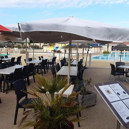 캠프장 Mobil Luxueux - 40 M2 Terrasse Couverte - La Palmyre - Les Charmettes 4 Etoiles