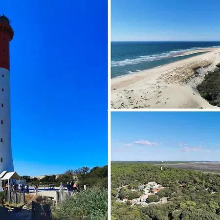 Kamp alanı Mobil Luxueux - 40 M2 Terrasse Couverte - La Palmyre - Les Charmettes 166 -4 Etoiles Les Mathes