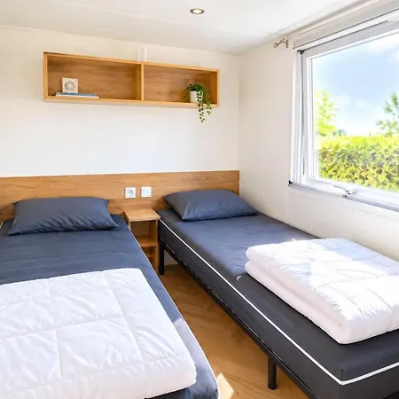 Mobil Luxueux - 40 M2 Terrasse Couverte - La Palmyre - Les Charmettes 4 étoiles Camping *